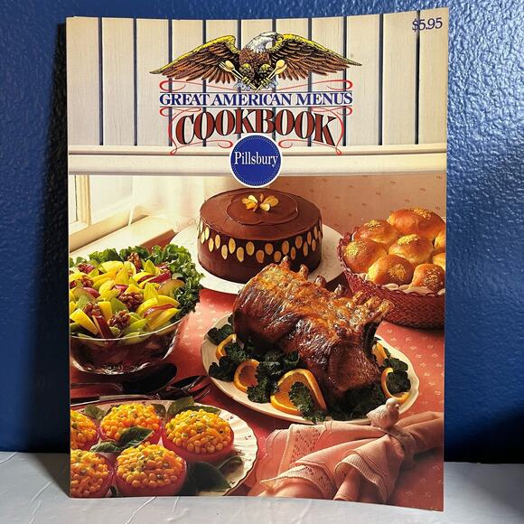 Great American Menus Cookbook by Pillsbury Editors 1984 - Picture 1 of 7